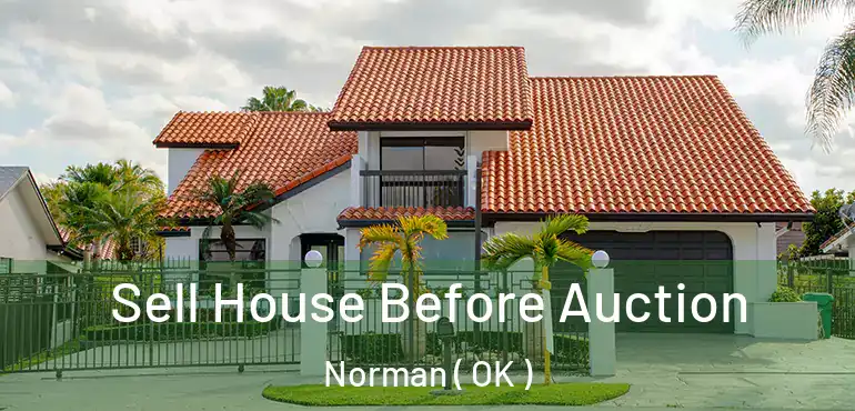 Sell House Before Auction Norman ( OK )