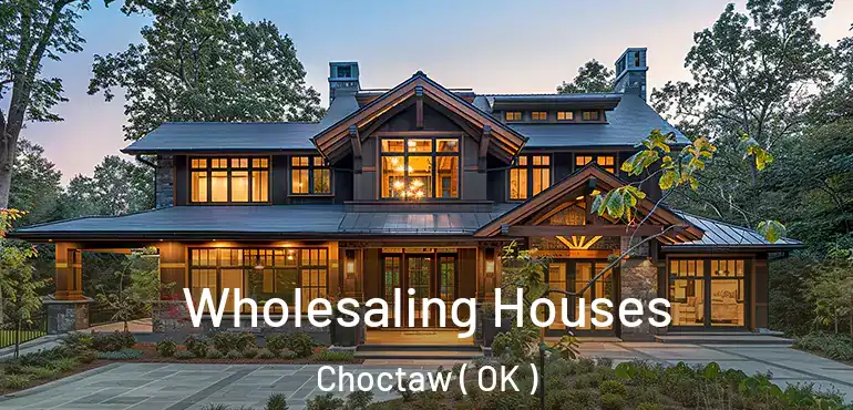  Wholesaling Houses Choctaw ( OK )