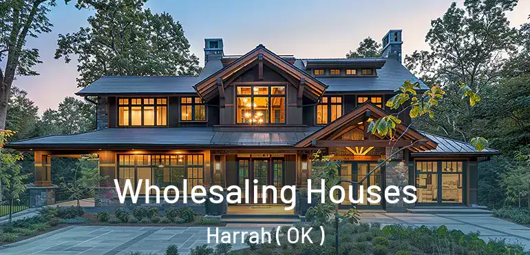 Wholesaling Houses Harrah ( OK )