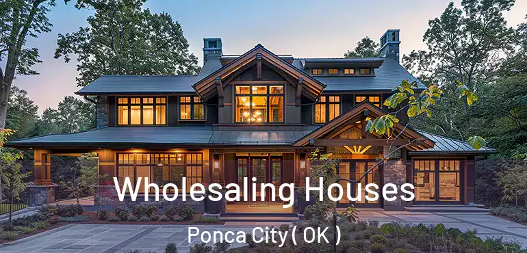 Wholesaling Houses Ponca City ( OK )